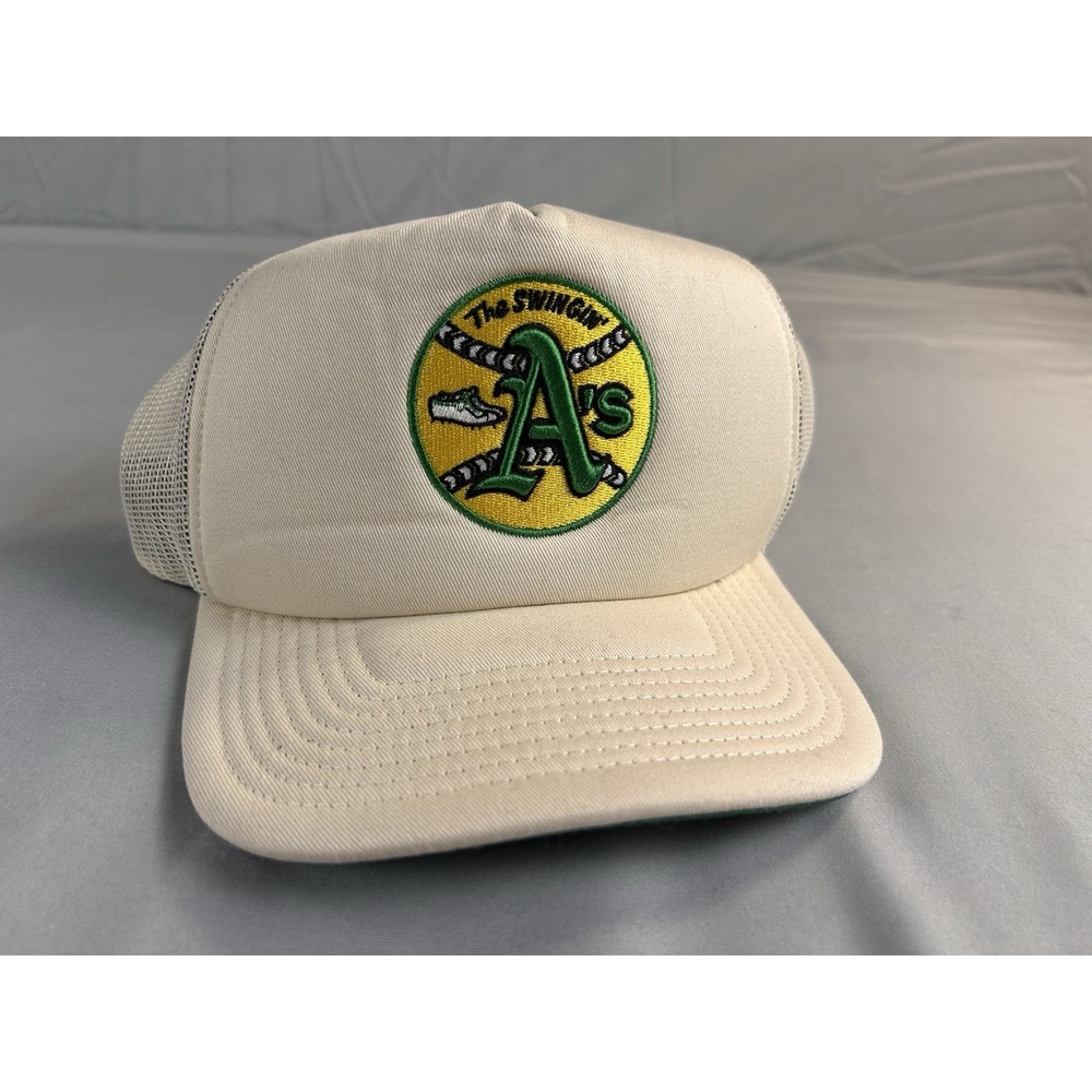 Dave Stewart Signed Oakland Athletics Mitchell & Ness Trucker Hat MLB Auto A's